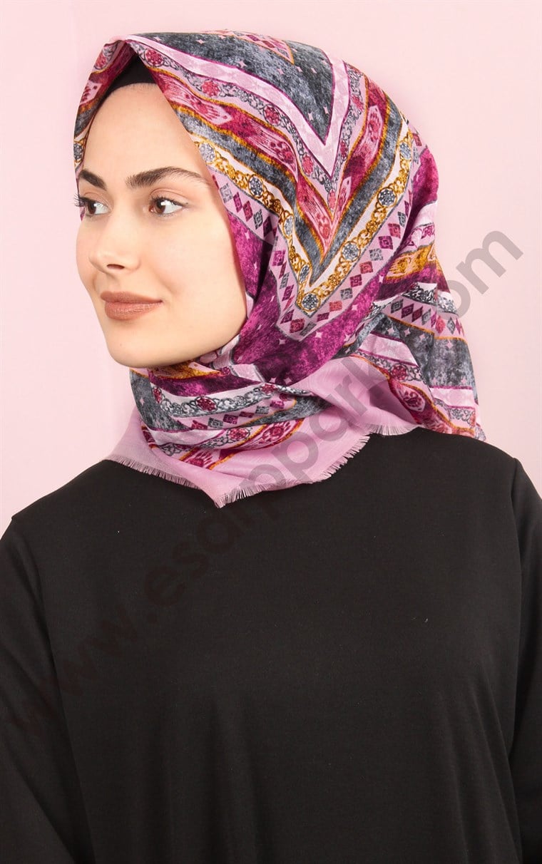 Pamuklu Trend Eşarp  1716-15