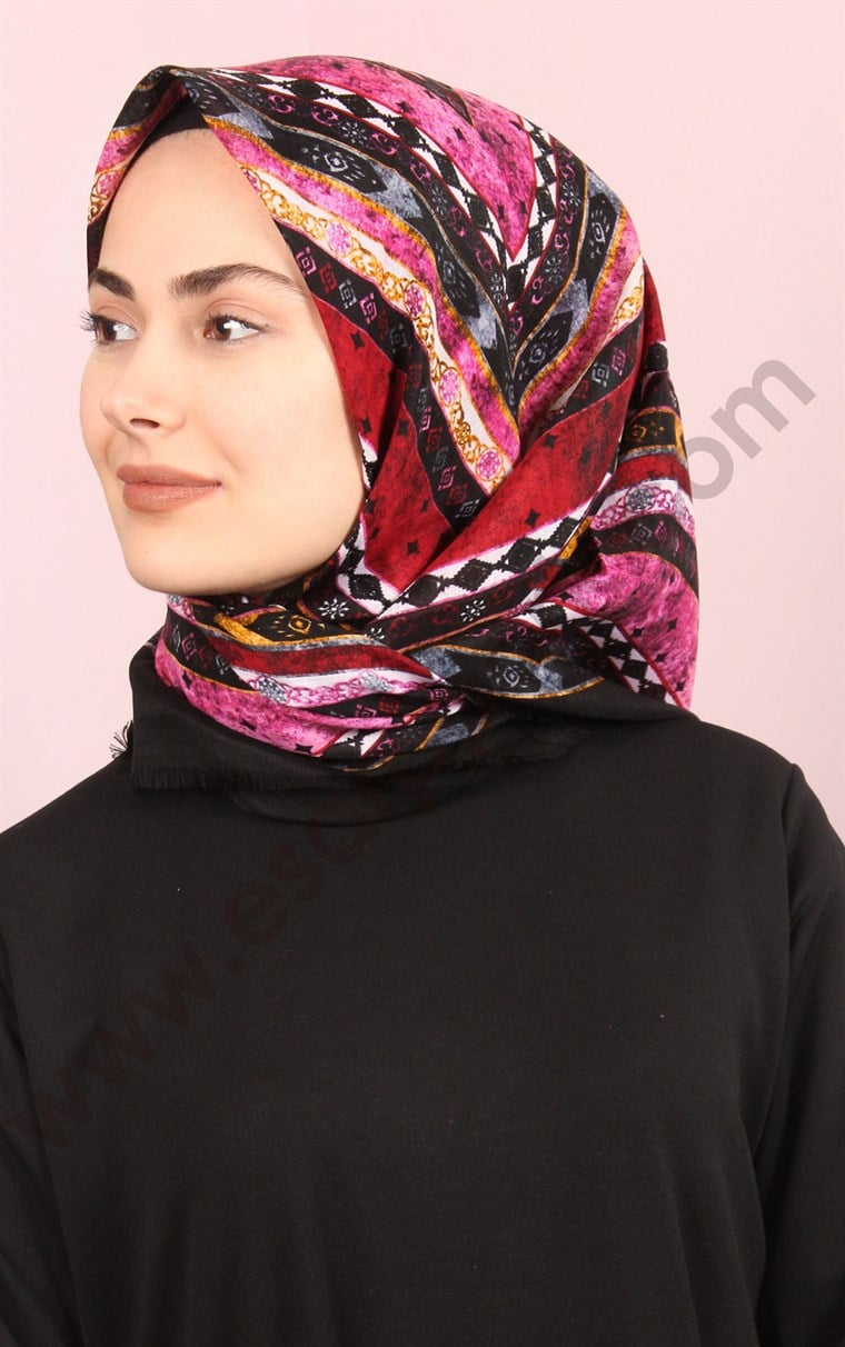 Pamuklu Trend Eşarp  1716-2