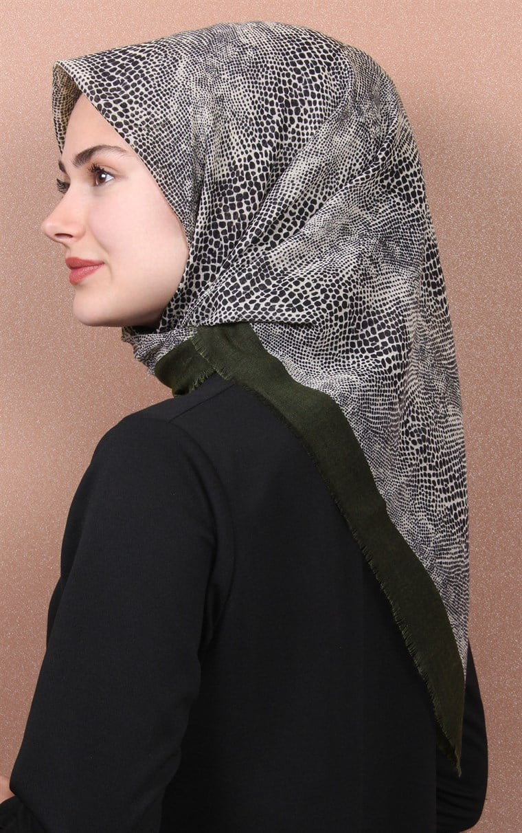 Pamuklu Trend Eşarp  1716-6