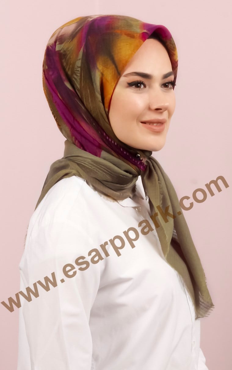 Pamuklu Trend Eşarp  1717-14