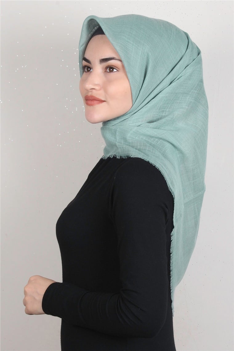 Pamuklu Trend Eşarp 9914-4 Mint Yeşili