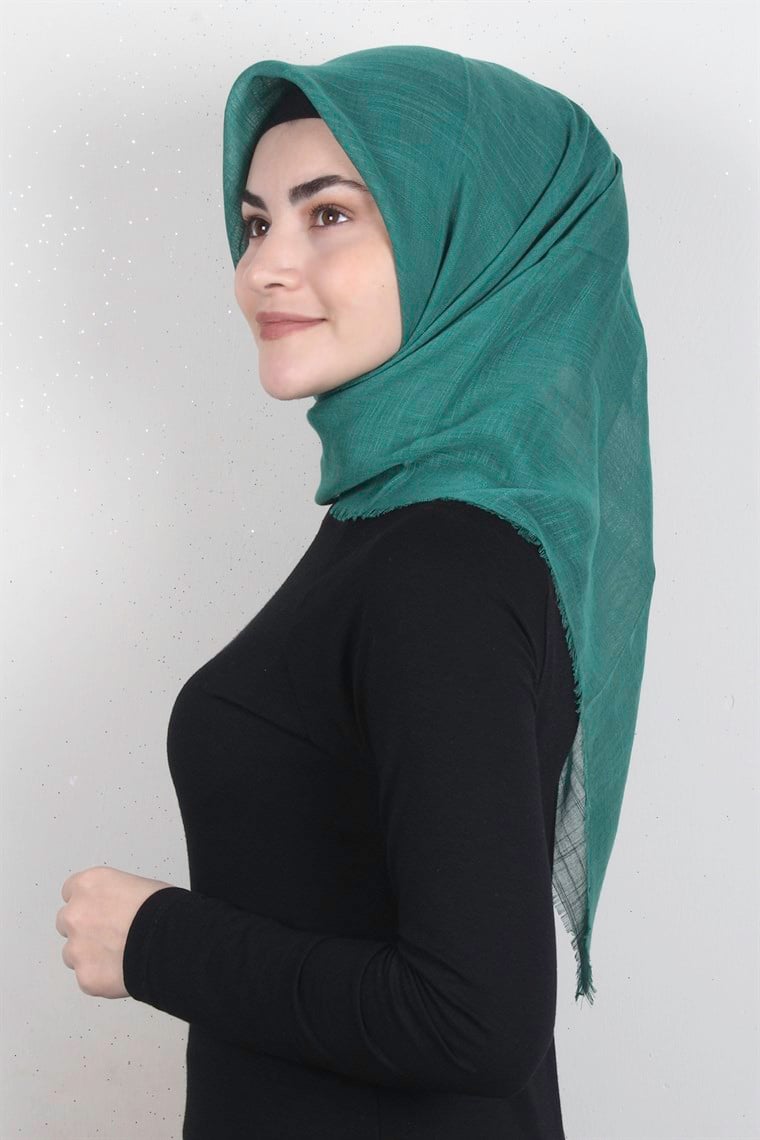 Pamuklu Trend Eşarp 9914-45 Yeşil