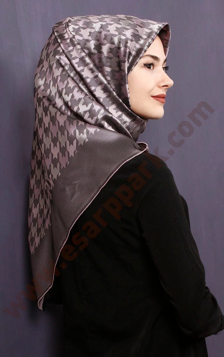 Pano Desenli Eşarp 1317-7