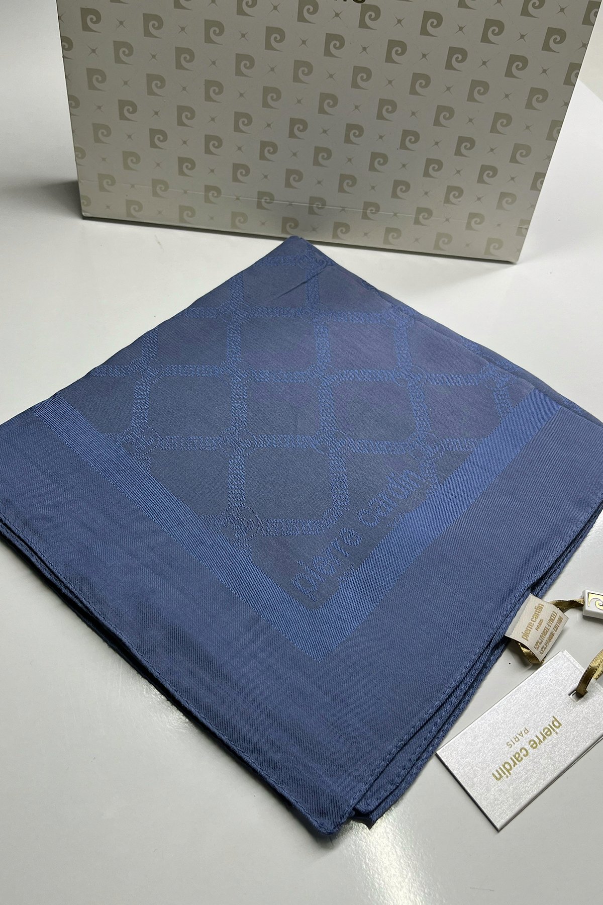 Pierre Cardin Monogram Pamuklu Eşarp 1080900-922