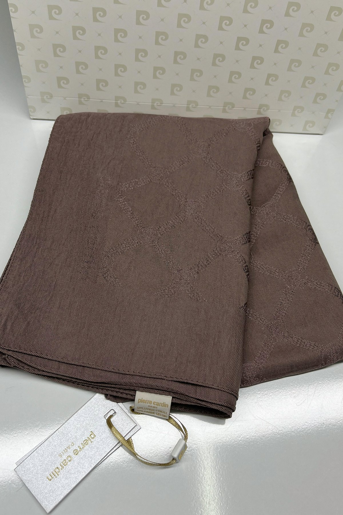 Pierre Cardin Monogram Pamuklu Şal  1080800-932