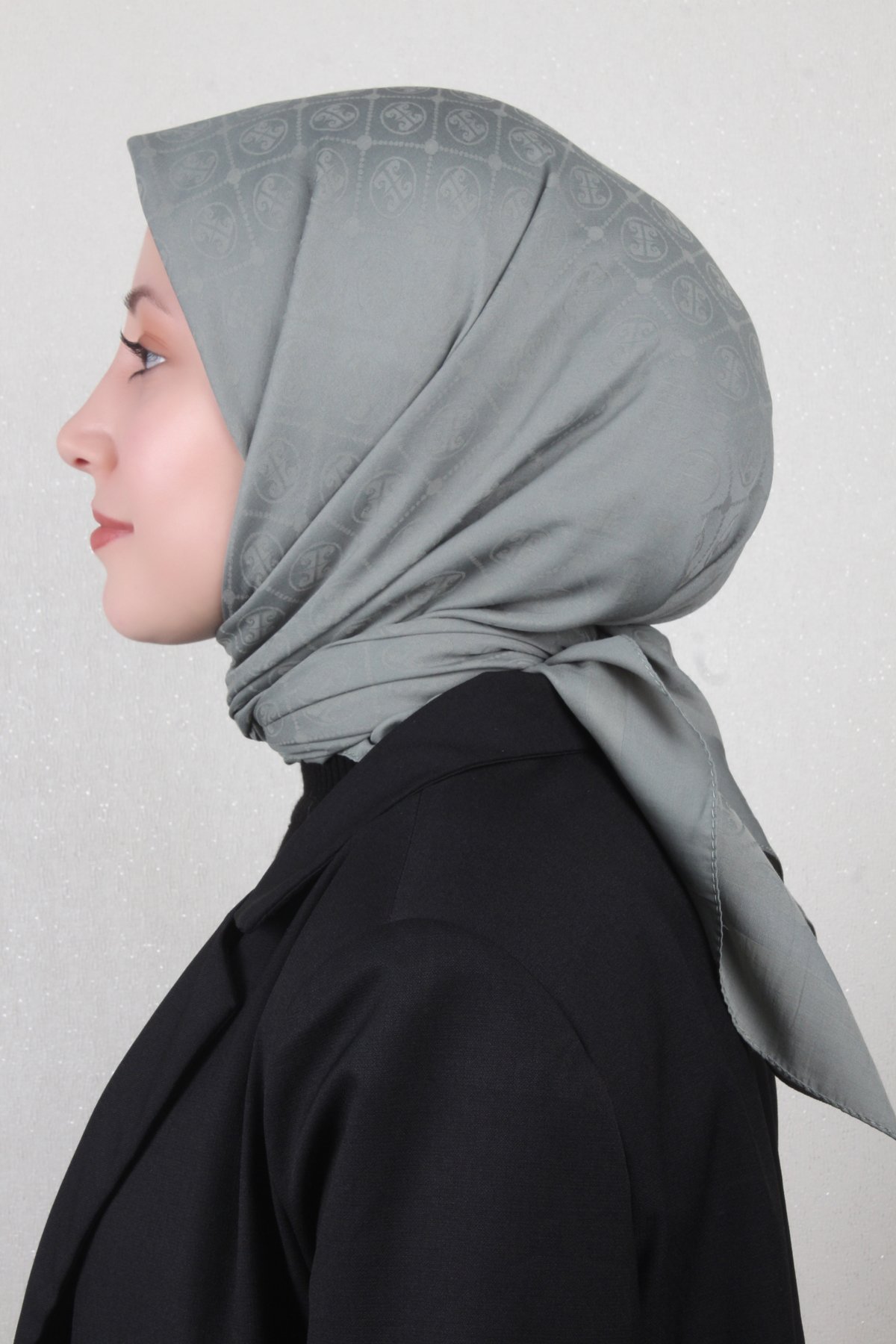 Pierre Cardin Pamuklu Eşarp 4105-14 Mint Yeşili