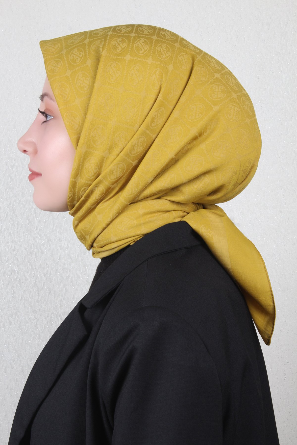 Pierre Cardin Pamuklu Eşarp 4105-9 Oliv