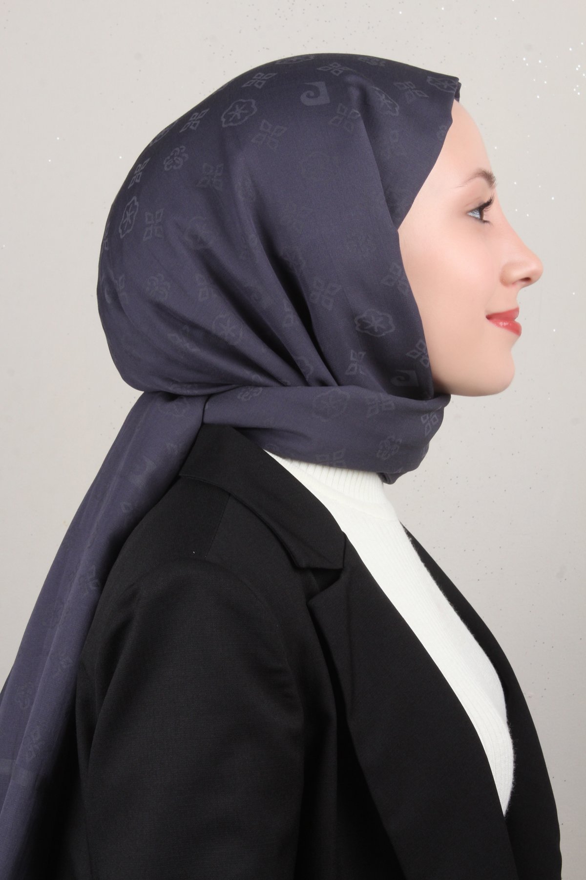 Pierre Cardin Pamuklu Şal 1030600-923 Metalik Mavi