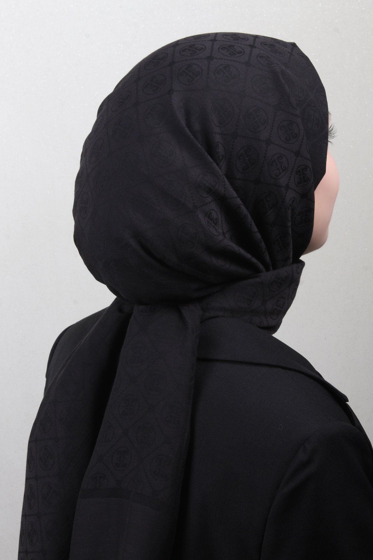 Pierre Cardin Pamuklu Şal 4106-9 Siyah