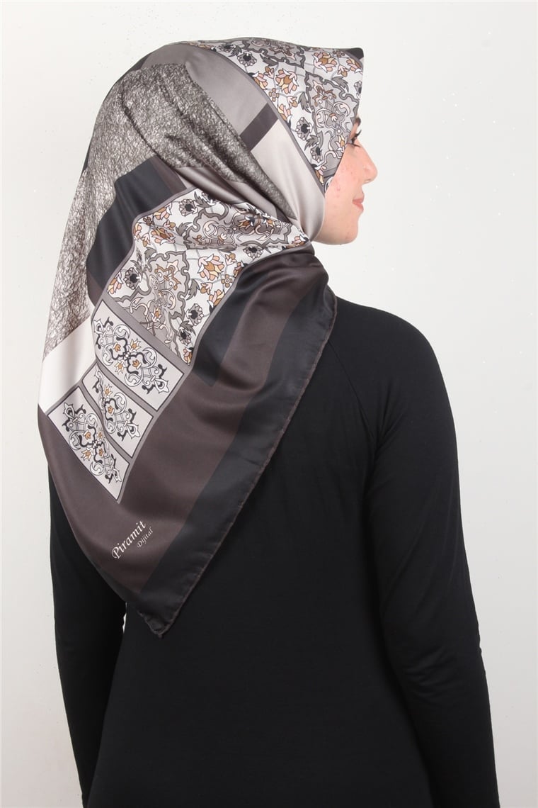 Piramit Dijital Eşarp 1341-23