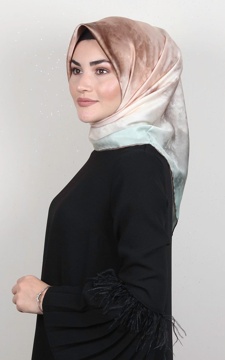 Piramit Dijital Eşarp 1351-1 