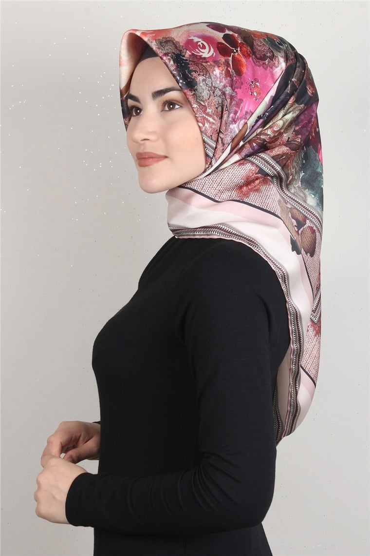Piramit Dijital Eşarp 1354-10