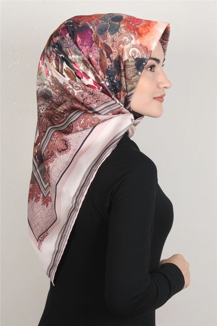 Piramit Dijital Eşarp 1354-10