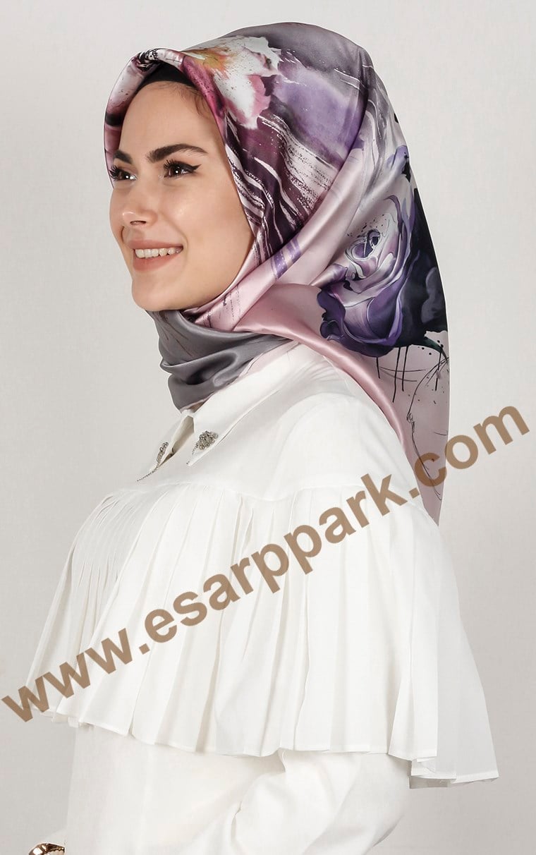 Piramit İpek Eşarp 1880-5