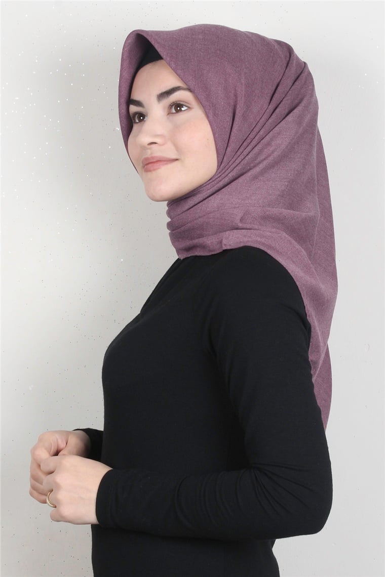 Piramit Keten Eşarp 1395-34 Vişne