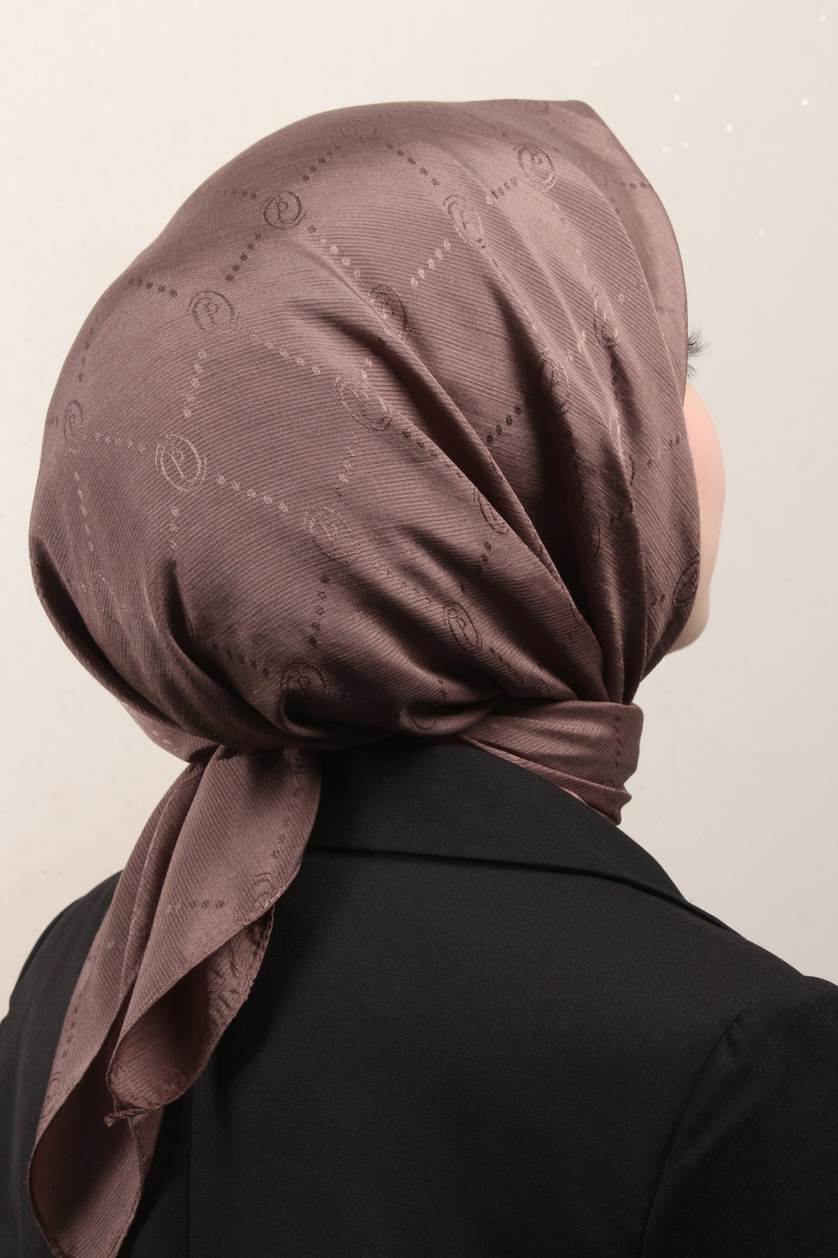 Piramit Monogram Eşarp 4117-35