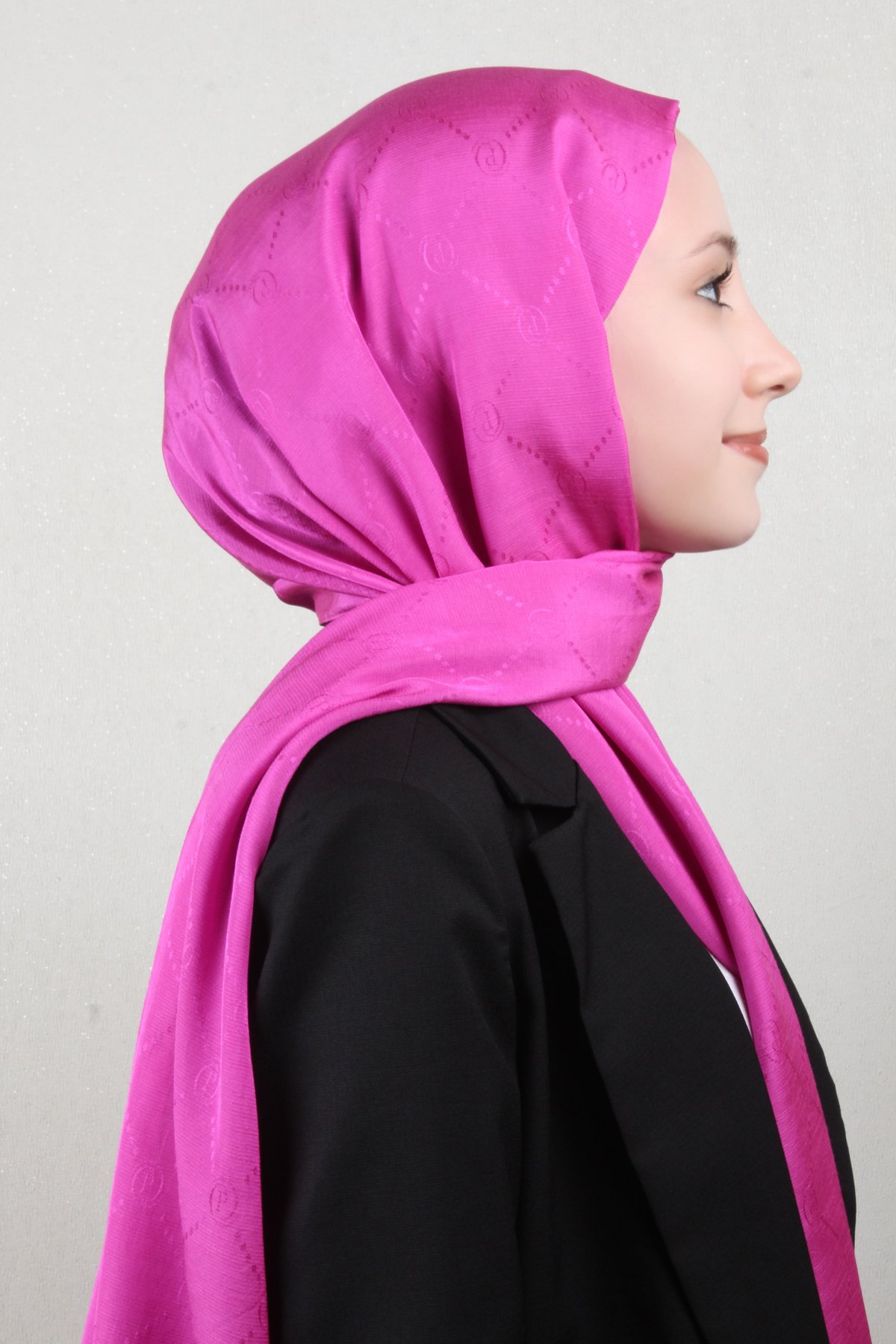 Piramit Monogram Şal 2889-28