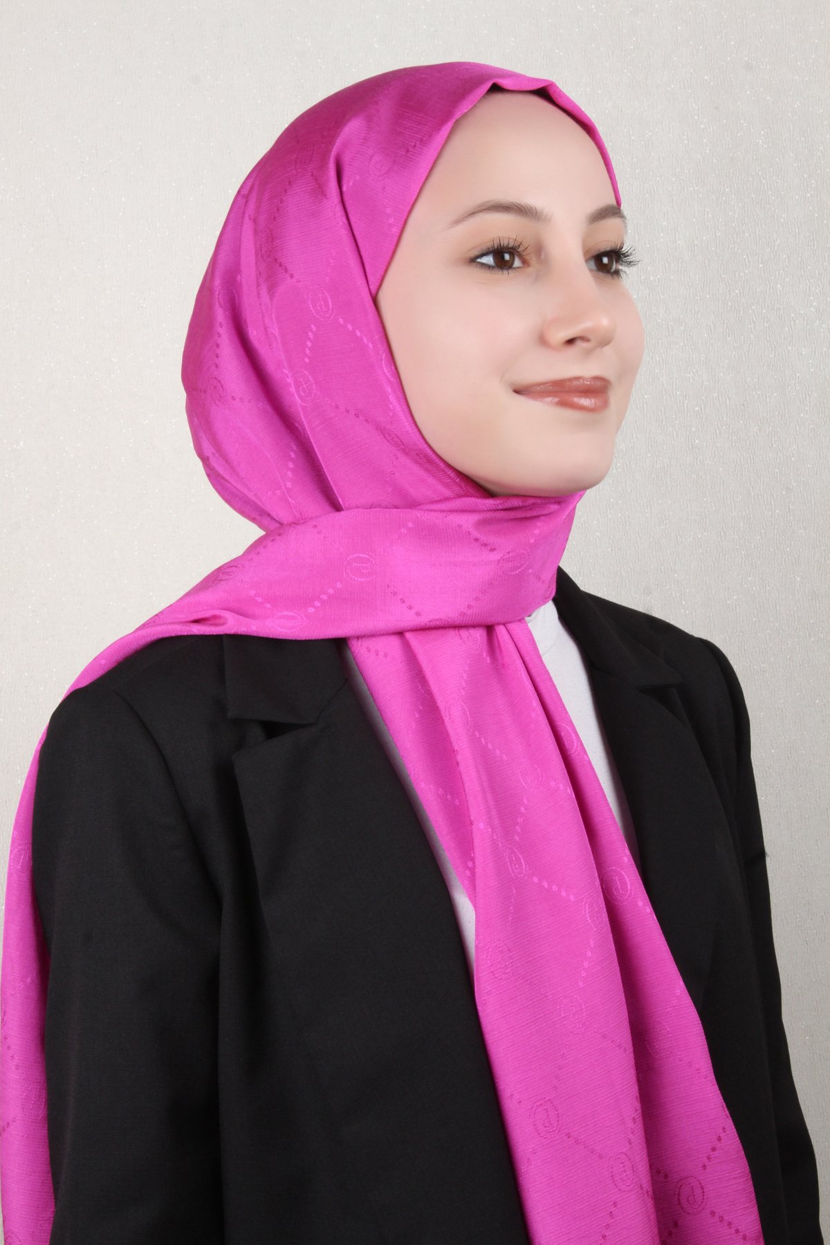 Piramit Monogram Şal 2889-28