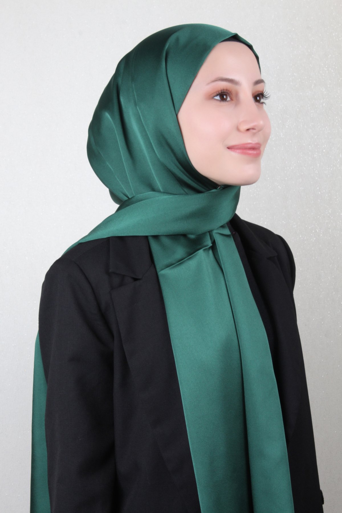 Piramit Style Şal 2888-11 Zümrüt