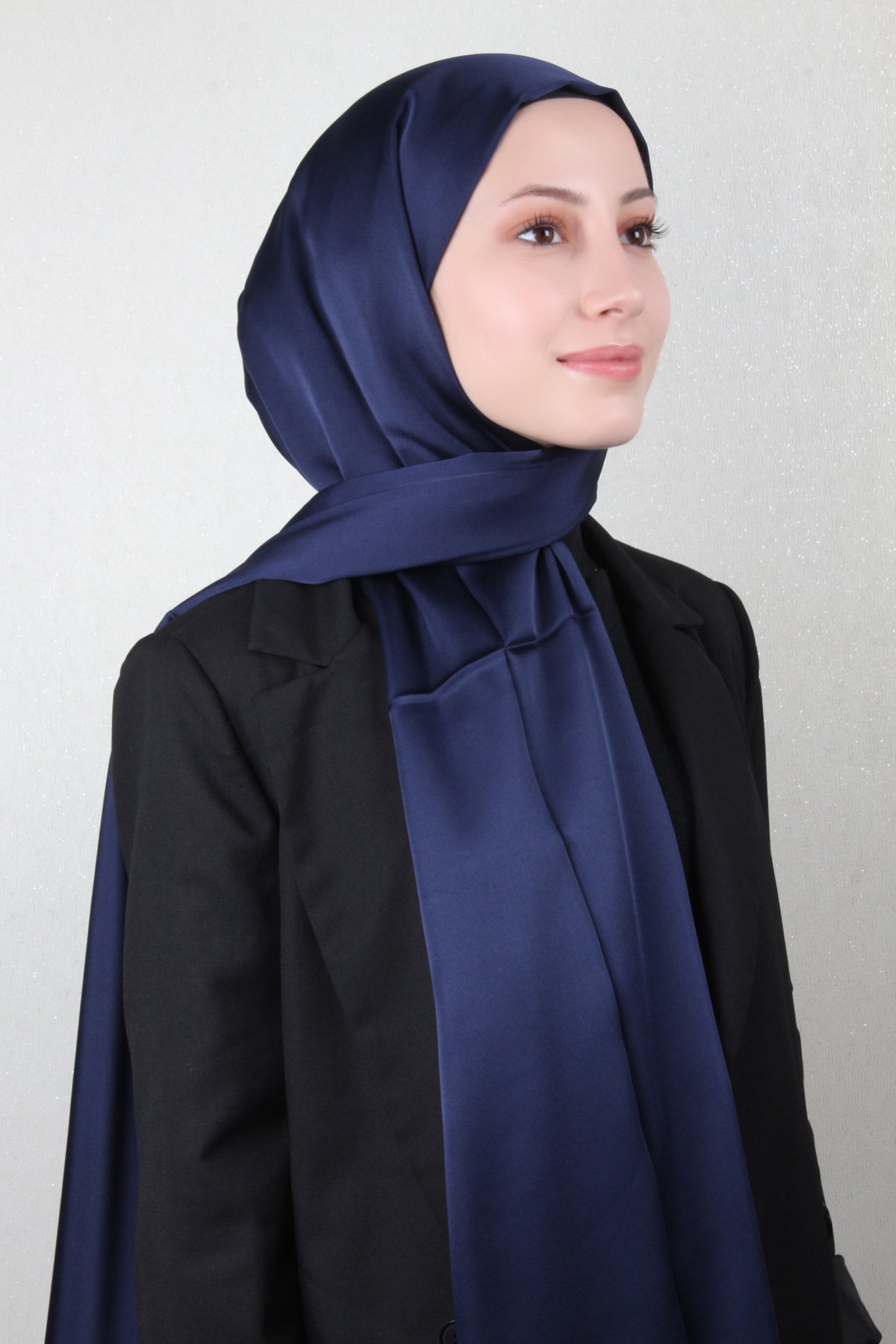 Piramit Style Şal 2888-13 Lacivert