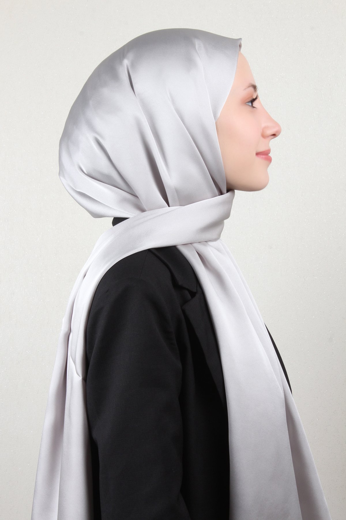 Piramit Style Şal 2888-15 Açık Gri