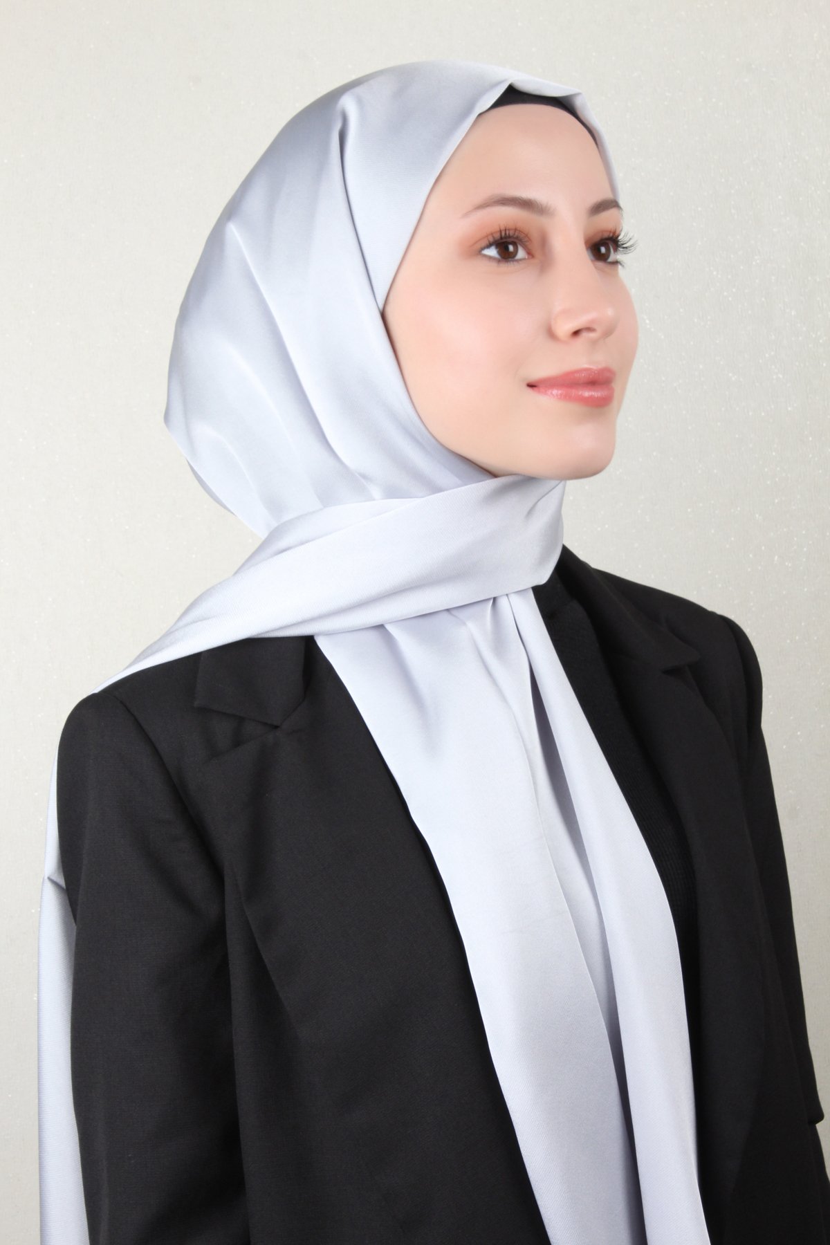 Piramit Style Şal 2888-2 Gümüş