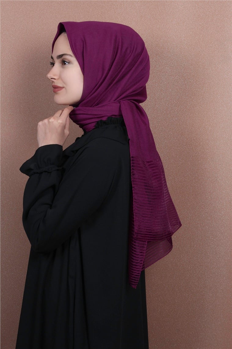 Prenses Stor Şal 4297-10 Fuşya