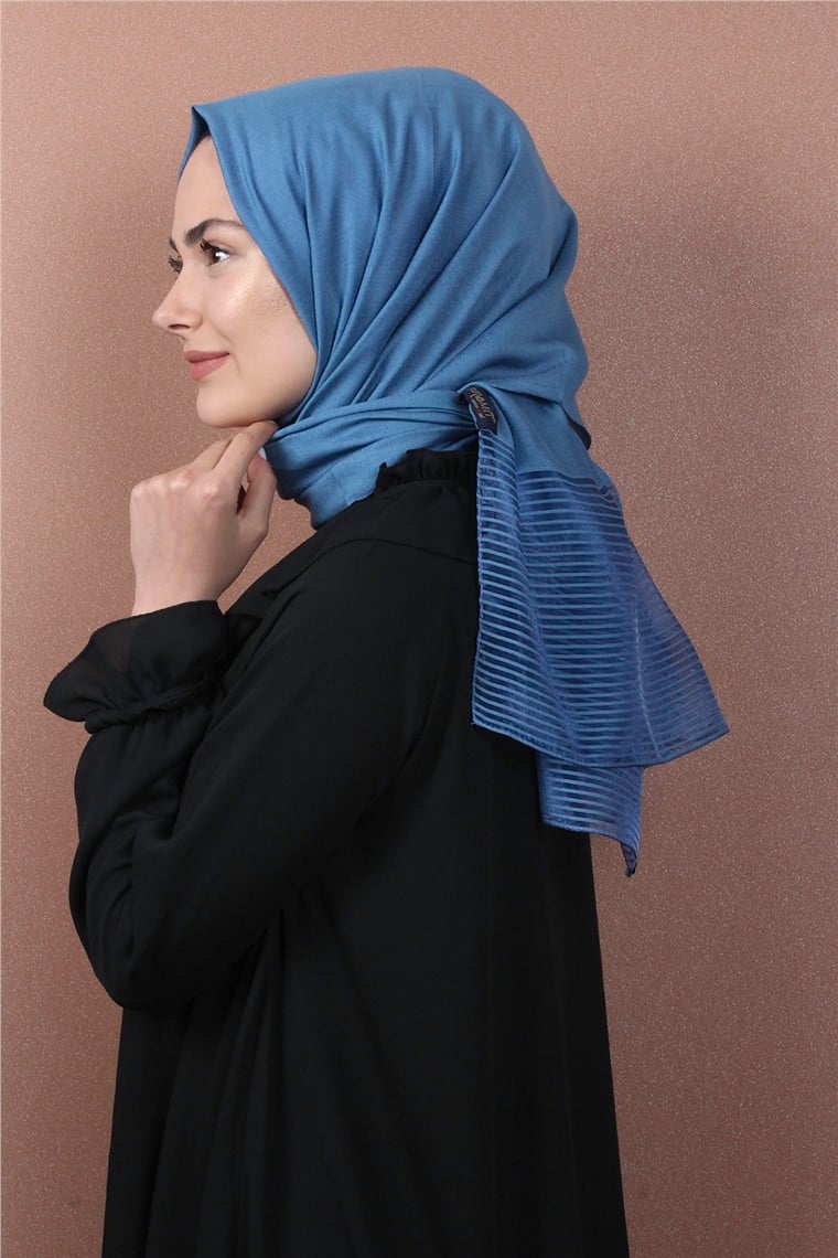 Prenses Stor Şal 4297-21 İndigo 