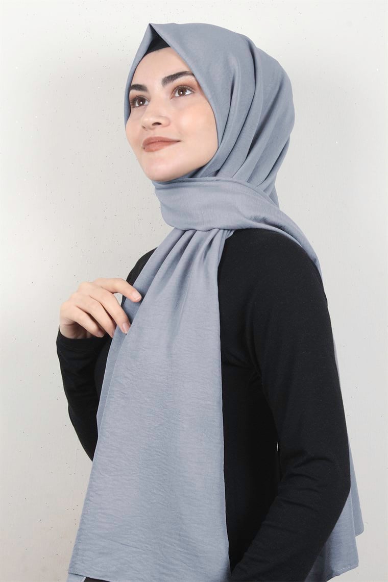 Prime Pamuk Caz Şal 5501-24 Gri