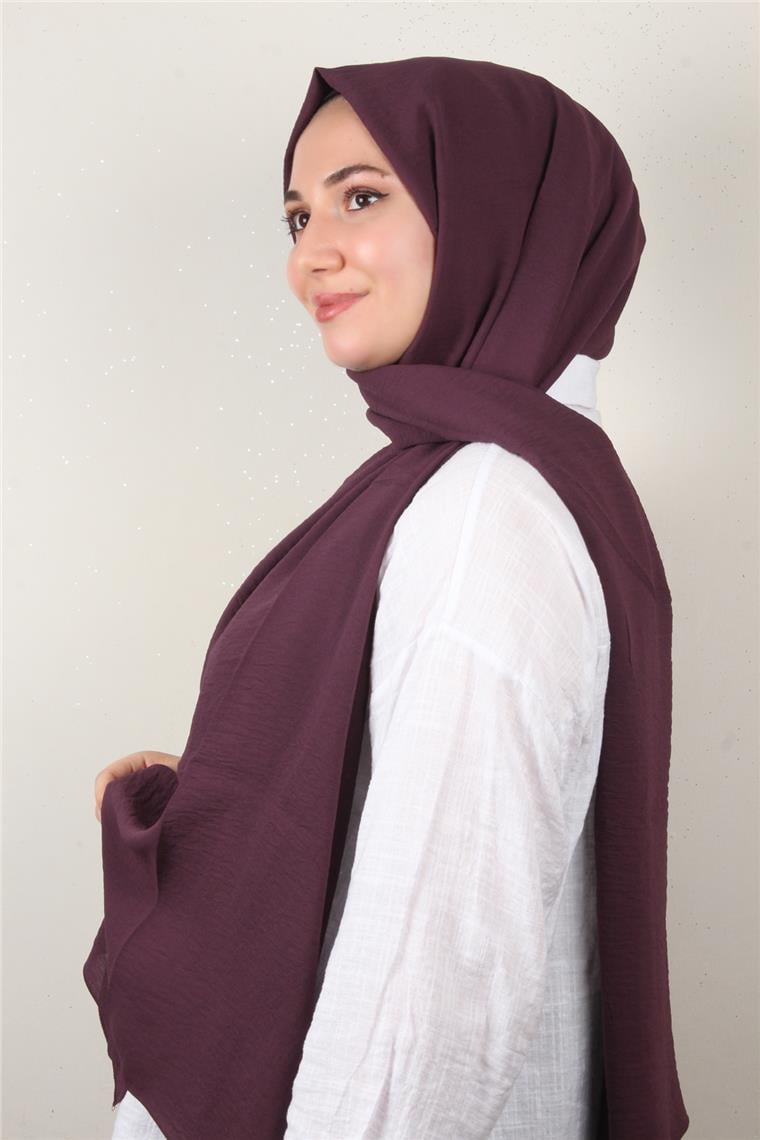 Qoza Cazz Şal 1489-4 Mürdüm