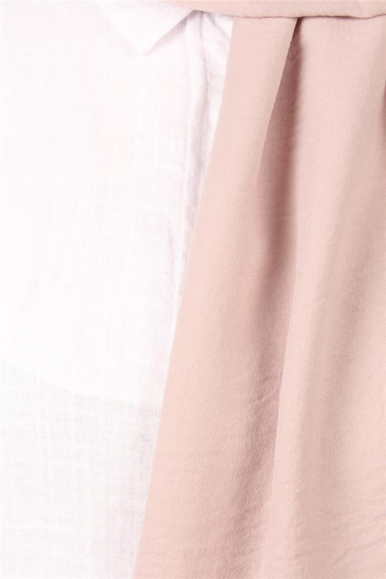 Qoza Cazz Şal 1489-7 Toz Pembe