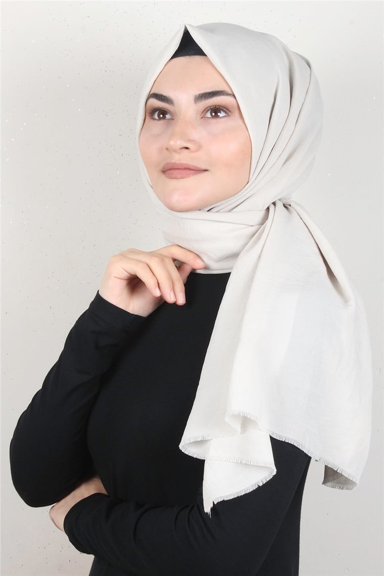 Relax Kraşlı Şal 2721-25 Taş 