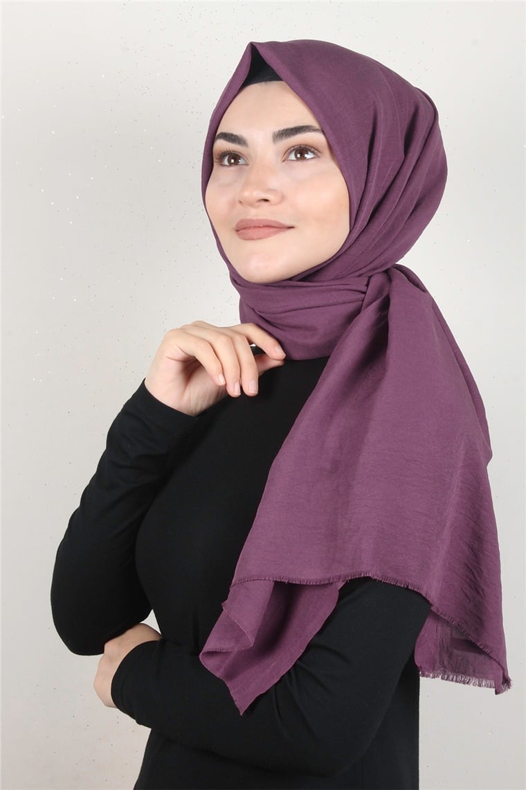Relax Kraşlı Şal 2721-4 Gül Kurusu