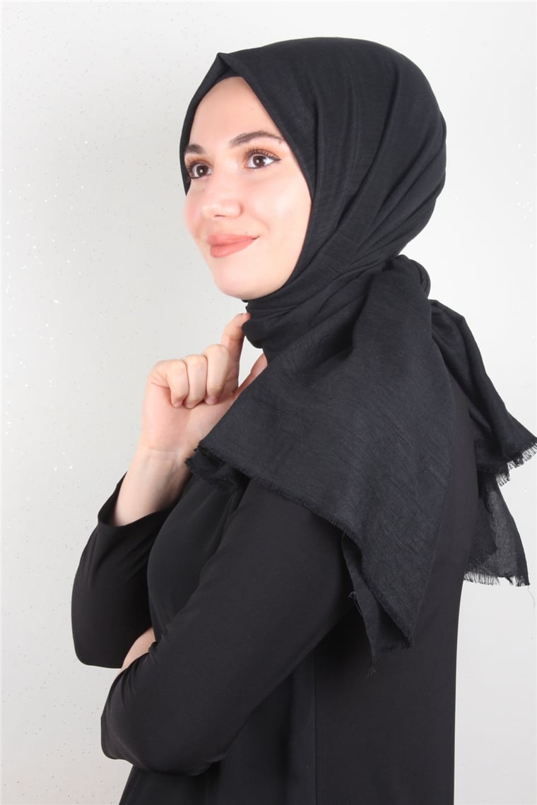 Relax Kraşlı Şal 2721-48 Toz Pembe