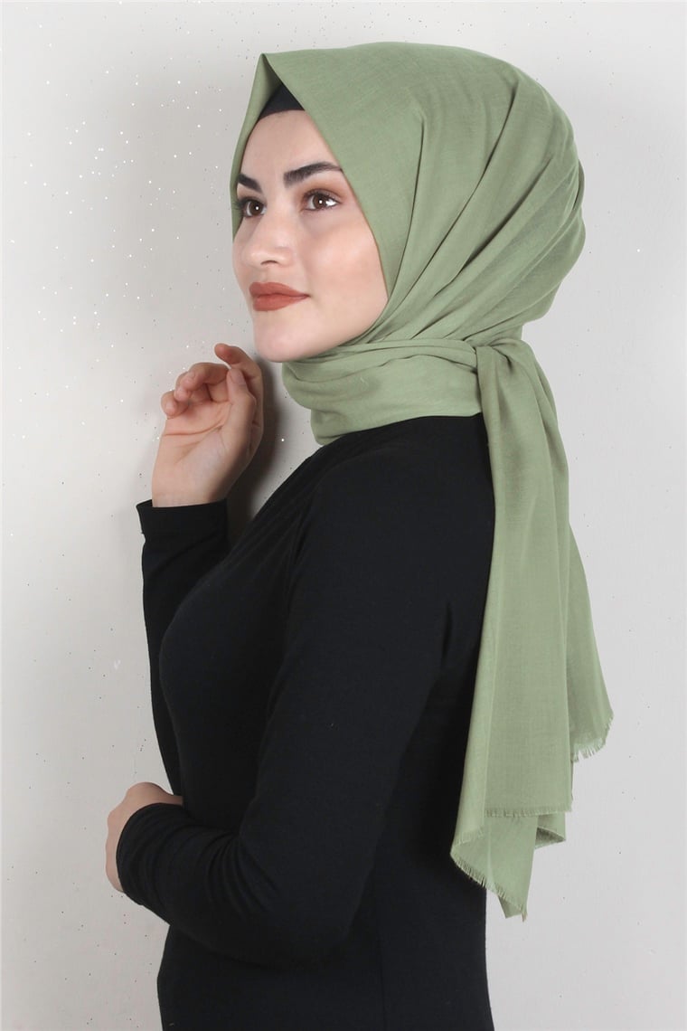 Riva Pamuklu Şal 1373-12 Fıstık Yeşili