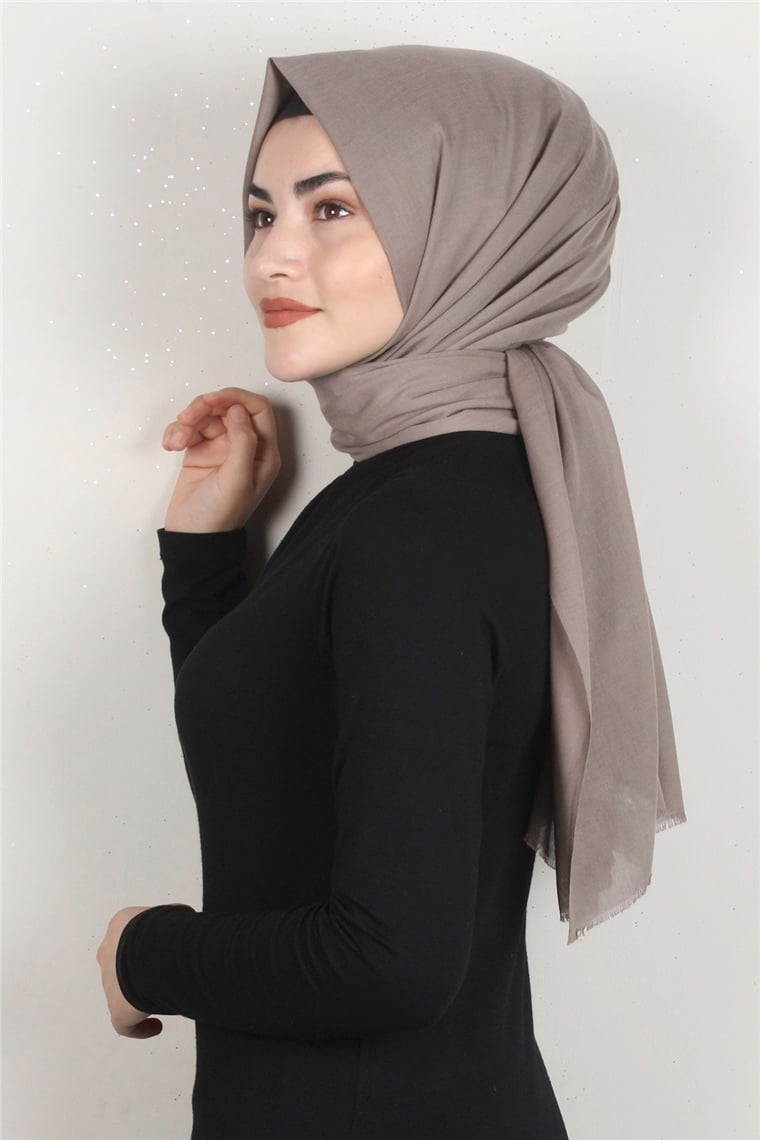 Riva Pamuklu Şal 1373-2 Vizon