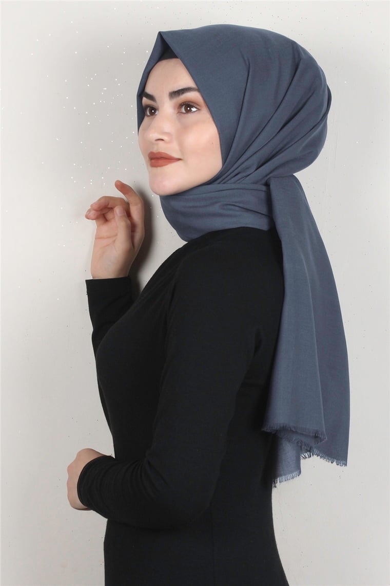 Riva Pamuklu Şal 1373-9 Antrasit