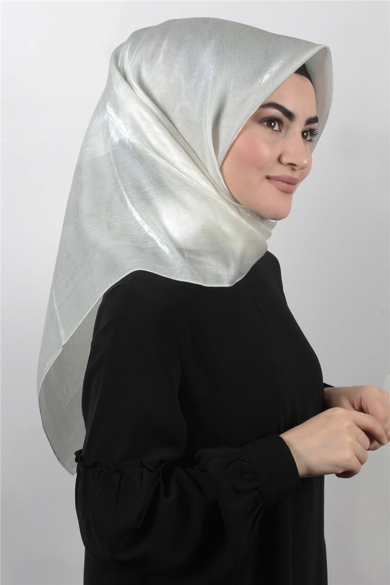 Rose Simli Eşarp 3200-3 Krem