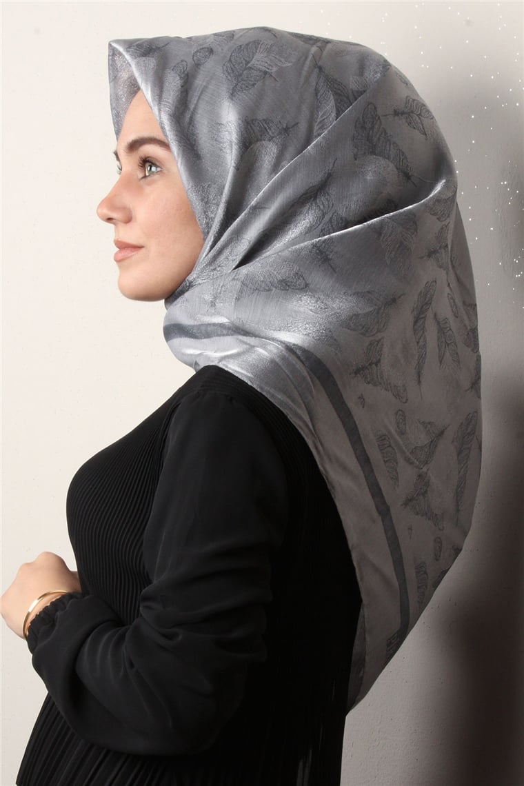 Rose Simli Eşarp 3201-1 Gri