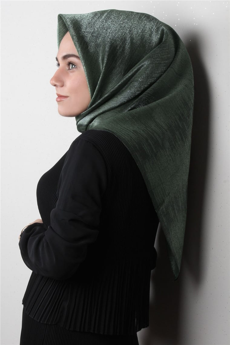 Rose Simli Eşarp 3202-11 Haki Yeşili