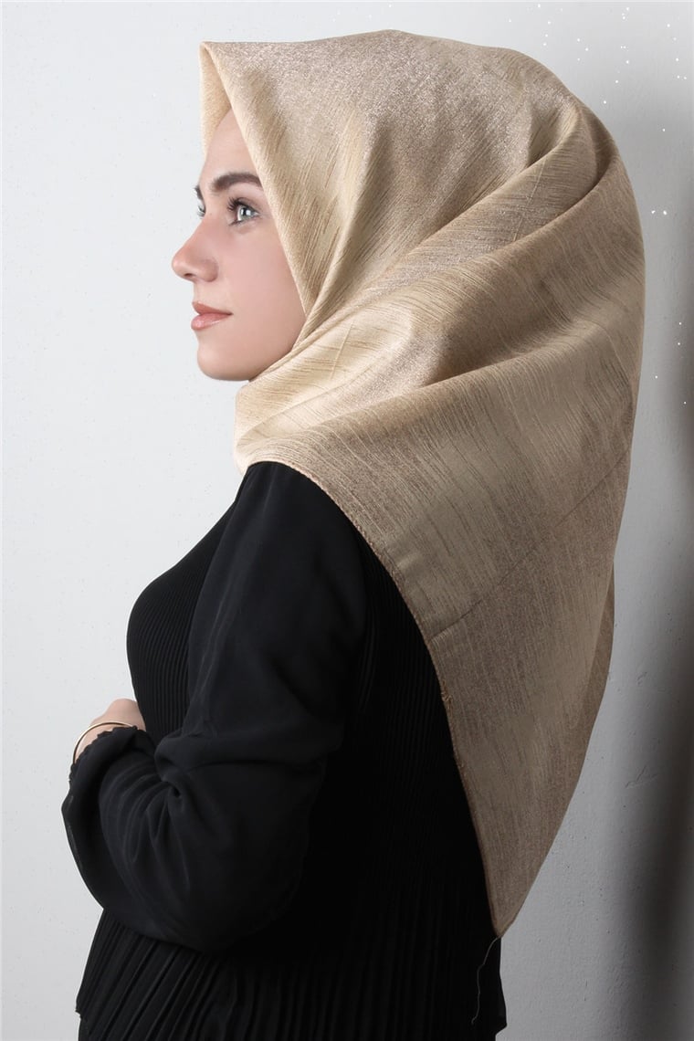 Rose Simli Eşarp 3202-6 Sütlü Kahve