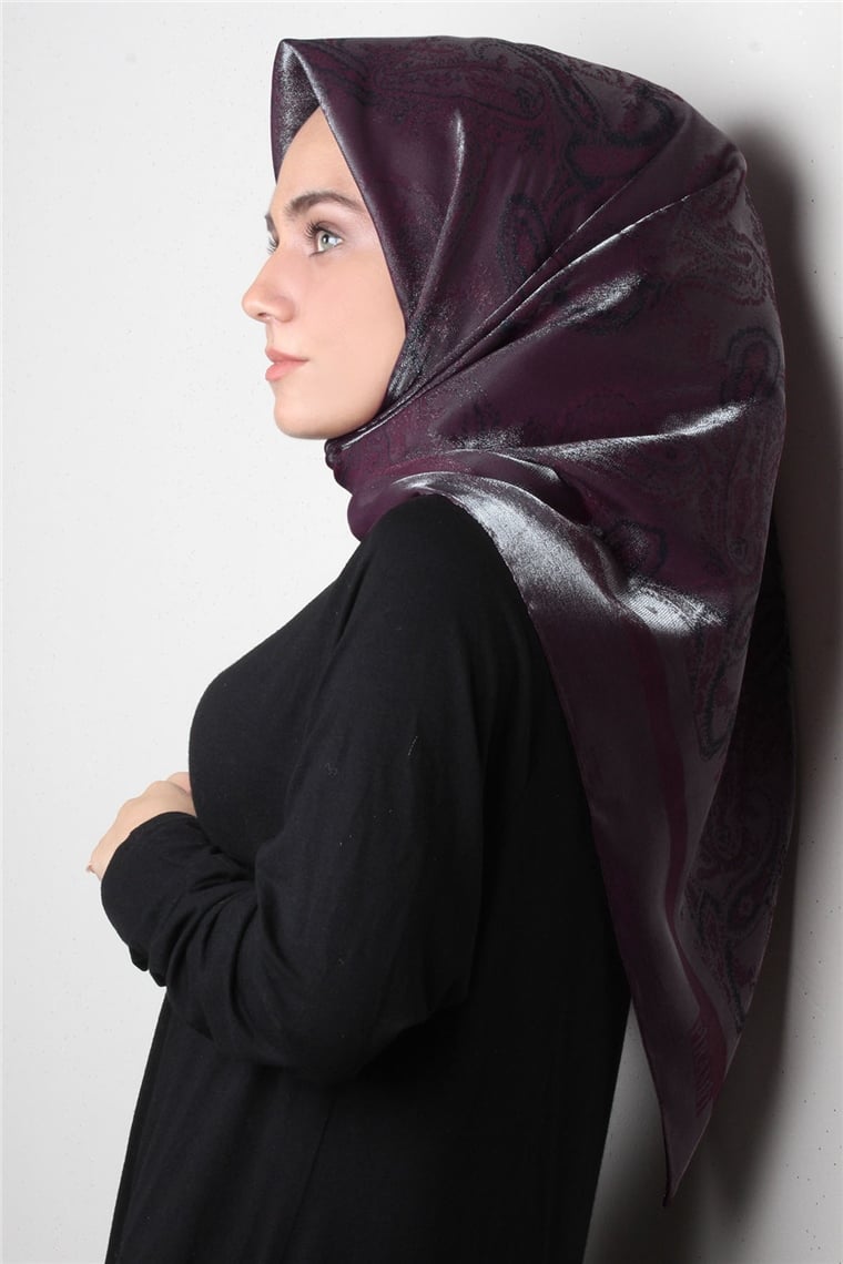 Rose Simli Eşarp 3203-5 Vişne Çürüğü