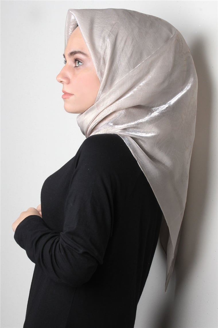 Rose Simli Eşarp 3203-6 Krem