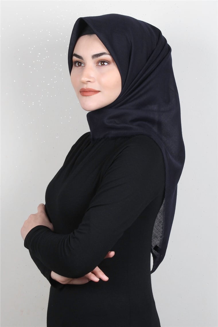 Royal Bürümcük Eşarp 1660-16 Lacivert