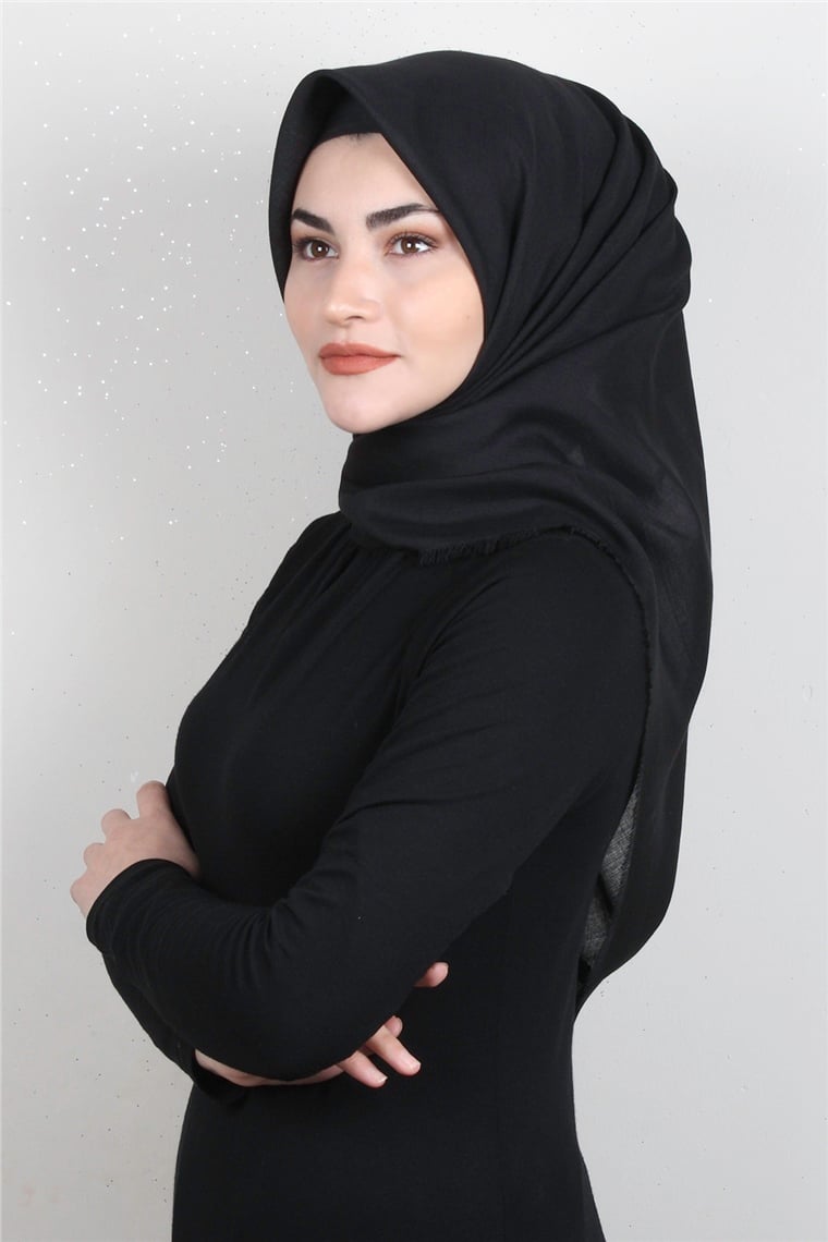 Royal Bürümcük Eşarp 1660-19 Siyah