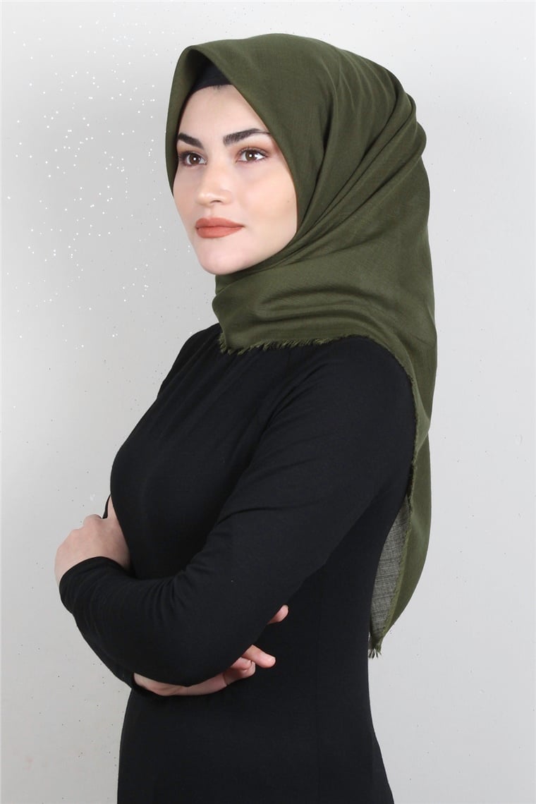 Royal Bürümcük Eşarp 1660-20 Asker Yeşili