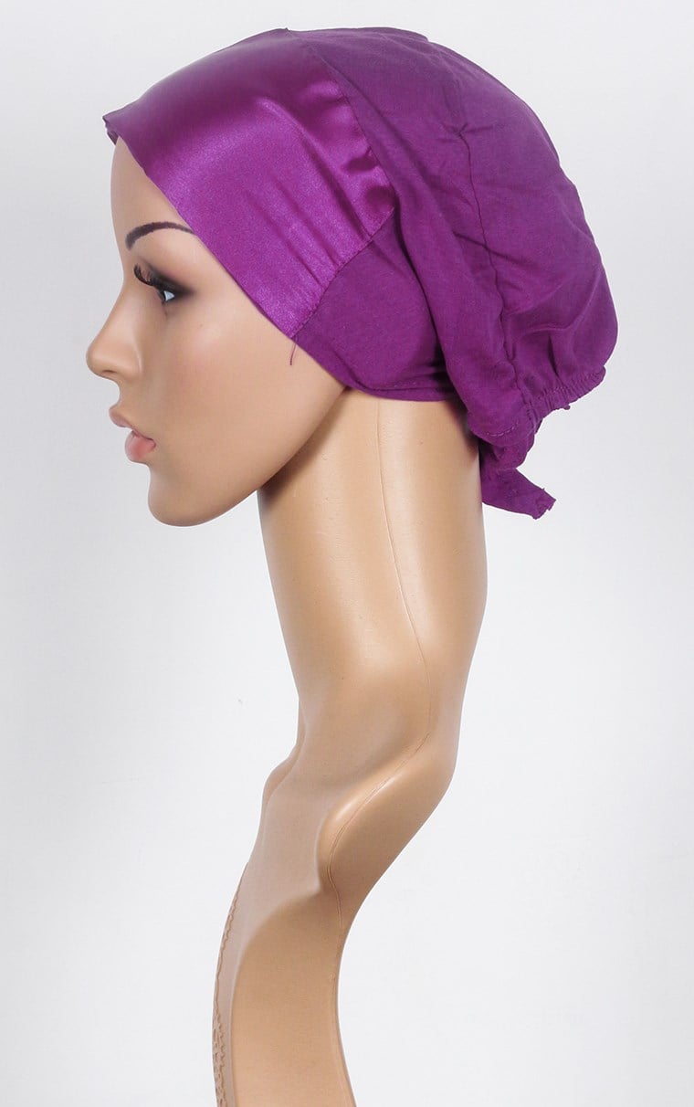 Saten Eşarp Bonesi 2508-10