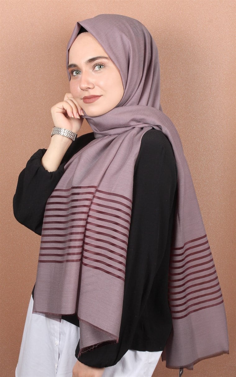 Şeritli Cazz Şal 1834-6
