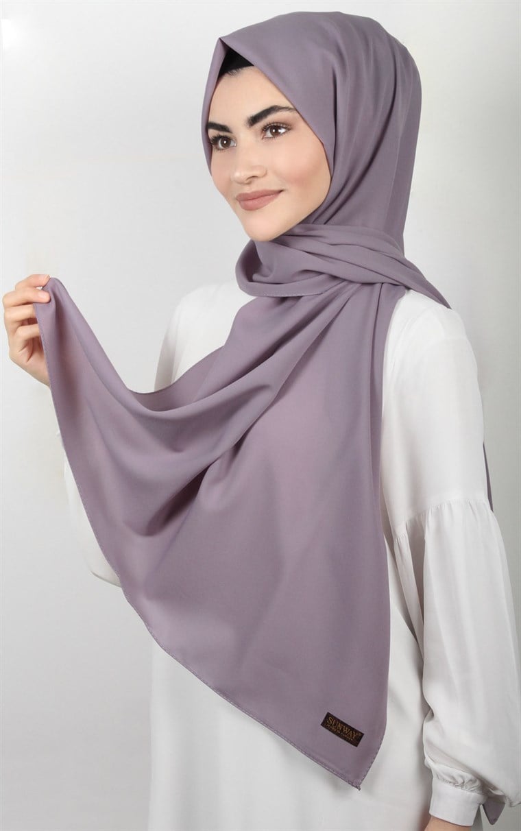 Şifon Şal Düz Renk 1293-18