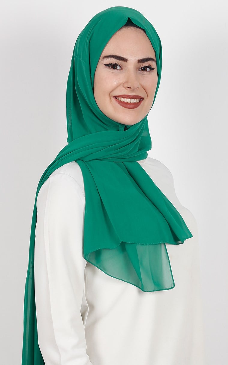 Şifon Şal Düz Renk 1293-31